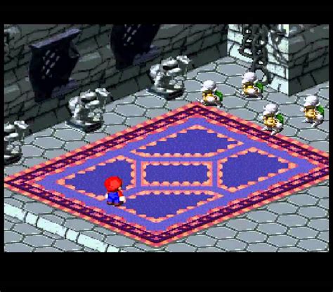 Super Mario RPG Walkthrough (SNES) Walkthrough has been completely retyped. Bowser's Keep: Well, time to start. Beware, by starting, you are now beginning the best Mario game created, with the deepest storyline, best music, best graphics, and so …
